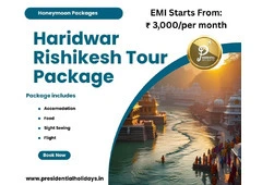 Romantic Haridwar & Rishikesh Getaway for Honeymooners – Presidential Holidays