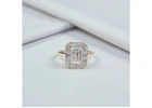Buy Lab Grown Halo Engagement Rings by Dvik Jewels New York