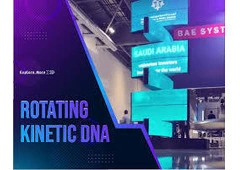 Lazulite’s Kinetic DNA Installations Amplify Saudi Arabia Events