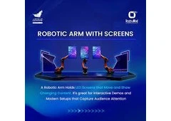 Dynamic Robotic Arm with Visual Display – From Lazulite Technology, Dubai (GCC)