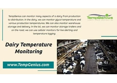 Ensure Optimal Milk Storage with TempGenius Dairy Temperature Monitoring Solutions