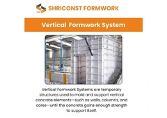 Shriconst Formwork: Elevating Efficiency with Vertical Shuttering