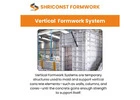 Shriconst Formwork: Elevating Efficiency with Vertical Shuttering