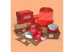 Custom Printed Fries Packaging with Premium Quality - USA Box Maker