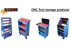 CNC Tool storage products from Uratech