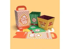 Custom Popcorn Boxes for Stylish Snack Packaging