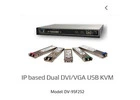 Reduce space, cabling, and expenses with effortless setup using Dual Head KVM Extender