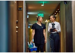 Leje af håndklæder