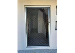 Diamond Grille Security Door