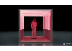 Dubai’s Stunning LED Tunnel Installations Transform Event Entrances