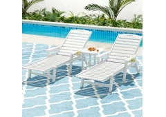 Gardeon Sun Lounge Lounger – Stylish HDPE Outdoor Beach Chair