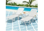 Gardeon Sun Lounge Lounger – Stylish HDPE Outdoor Beach Chair