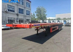 Container Semi Trailer Options: Flatbed, Skeleton, Side Loader | TRUCKMAN