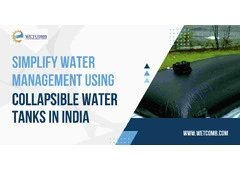 Simplify Water Management Using Collapsible Water Tanks in India
