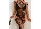 Buy Edgy Black Rebel Net Lingerie Online