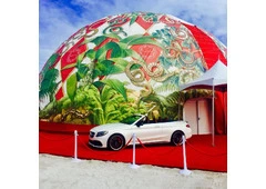 Geodesic dome rental europe