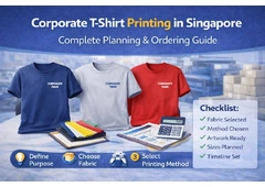 Luminous Printing is one of best custom t-shirt printing & corporate gifts supplier in Singapore