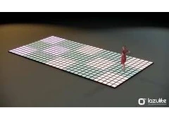 GCC’s Premier Interactive RGB Dance Floor Powered by Lazulite Technology