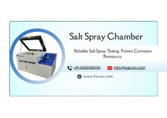 What Is Salt Spray Chamber and Fog Testing?