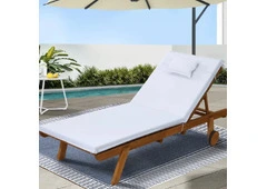Premium Gardeon Sun Lounge Wooden Lounger – Stylish Patio