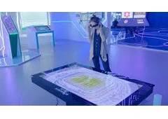 Interactive AR Slider Miniature Model Innovation by Lazulite Technology