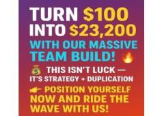 $125 One Time ==> Potential $900 in 7 Days