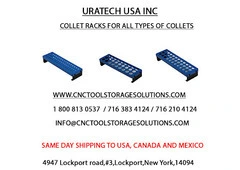 Uratech ER32 Collet Rack – Premium CNC Collet Organizer & Holder