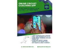 Best Online Cricket Coaching App – Learn from Expert Coaches Anytime