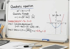 Solve Quadratic Equations Instantly with Graph & Step Guide