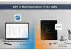 Free Online CSV to JSON Converter Tool | Fast, Accurate & 100% Free Data Conversion Utility