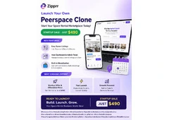 Launch Your Own Peerspace Clone with Zipprr – Startup Offer Just $490