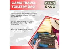 Camo Toiletry Bag