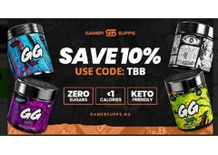 Get 10% Off GamerSupps GG Energy – Apply Code TBB