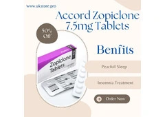 Order Accord Zopiclone 7.5mg Tablets UK - Online Sale
