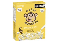 Messy’s Banana Blast Cereal Monkey Treats
