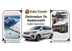 Book Affordable Dehradun to Kedarnath Taxi Service