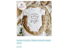 Personalised Pregnancy Announcement Vest for Baby Reveals UK
