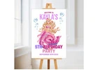 Birthday Party Welcome Board for Fun, Stylish Events