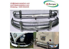 Volkswagen T1 Split Screen Bus (1958-1968) towel rail USA Export bumpers by stainless steel new
