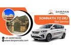 Somnath to Diu Taxi Service for One-Way and Round-Trip Booking