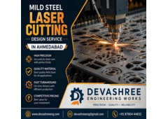 Mild Steel Laser Cutting Design Service in Ahmedabad