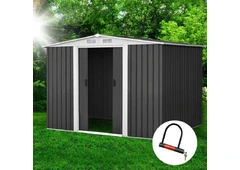 Make Room for Tools With a Smooth Sliding Door Shed