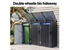 Hide Wheelie Bins Neatly With a Smart Outdoor Enclosure