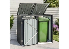 Keep Two Wheelie Bins Hidden in a Tidy Outdoor Space