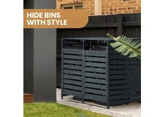 Give Your Wheelie Bins a Stylish Wooden Storage Home