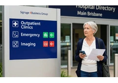 Medical Centre Signage for Clearer Patient Navigation