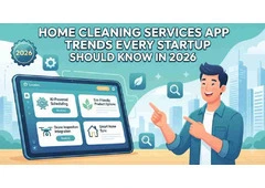 Home Cleaning Services App Trends Every Startup Should Know in 2026