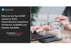 10 ERP Platforms Transforming Business Operations