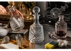 Bohemian Crystal Decanter Collection for Fine Barware