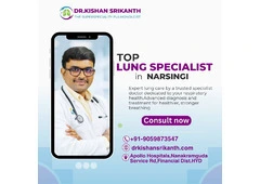 Top Lung Specialist in Narsingi | Dr. Kishan Srikanth Juvva